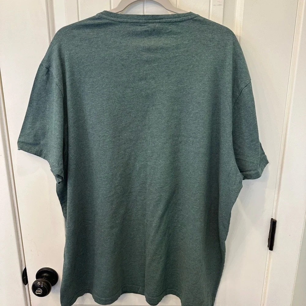 Polo Ralph Lauren Men's XXL V-Neck T-Shirt Heather Green Classic Fit